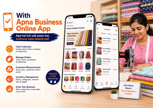 Comparison graphic: a business with a mobile app, more orders and loyalty